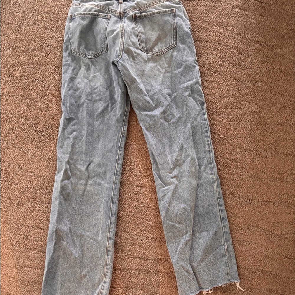 Garage Men's Light Gray Straight Jeans
